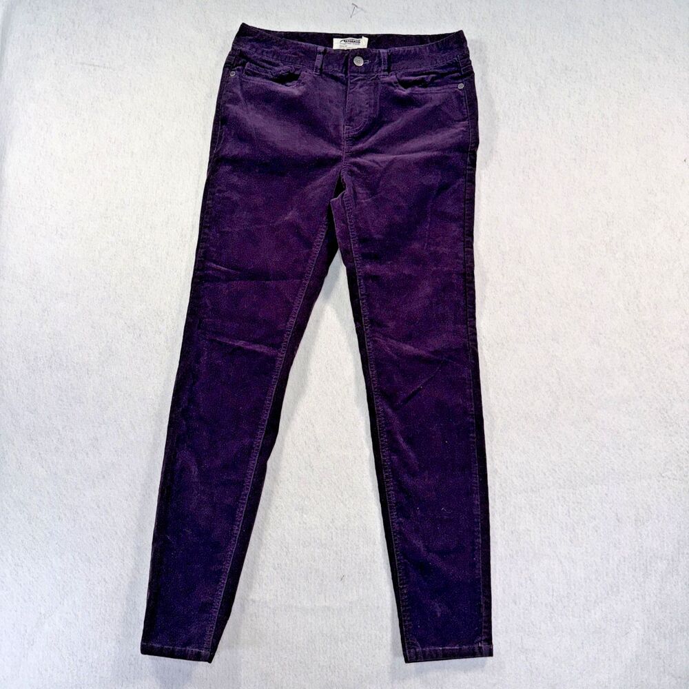 Mountain Khakis Women's Canyon Cord Pants Corduroy Skinny Purple Classic Fit 2R